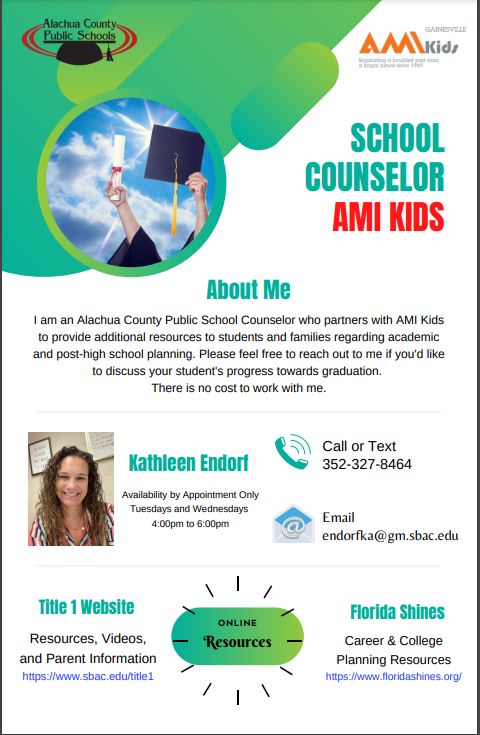 AMI counselor flyer